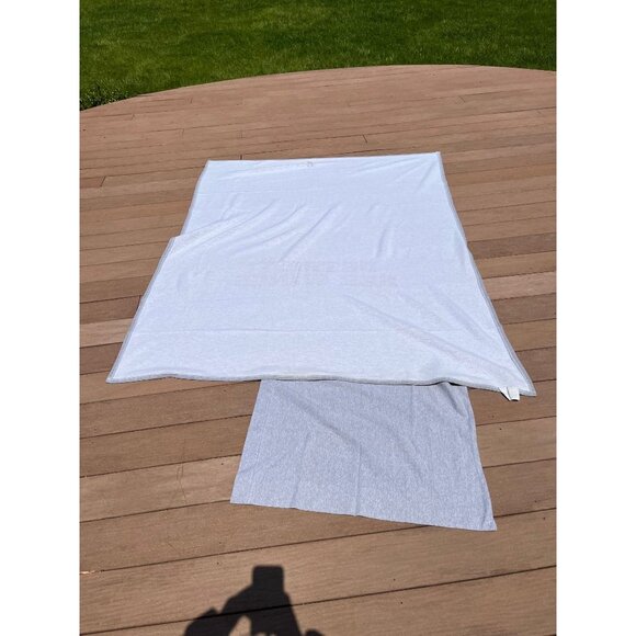 1990's  Biederlack Detroit Red Wing Blanket and Pillow Case Property Of Detroit - Picture 4 of 6